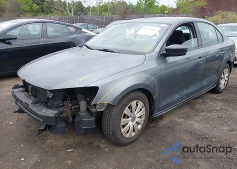 2014 Volkswagen Jetta 2.0L S z USA, uszkodzony, nr VIN 3VW2K7AJ7EM325555